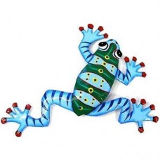 Ten Inch Metal Blue Frog - Caribbean Craft 640746003257  223034051182